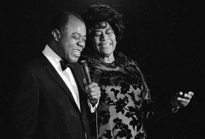 Louis Armstrong ed Ella Fitzgerald