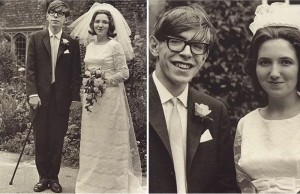 Stephen Hawking con la moglie Jane