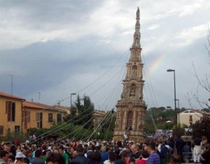 Obelisco di paglia - Flumeri (Avellino)
