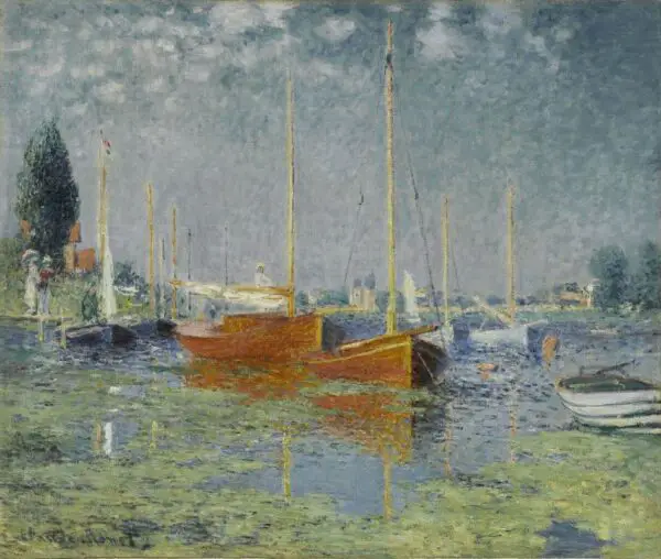Claude Monet, Argenteuil (1875) - olio su tela; 56x65 cm - Parigi, Musée de l’Orangerie 