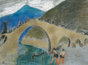 Lorenzo Viani, Il ponte del diavolo, 1927. 