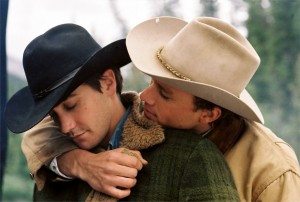 Un'immagine del film "I segreti di brokeback mountain"