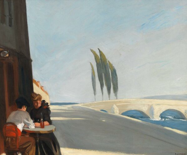 Edward Hopper (1882 1967) Le Bistro or The Wine Shop 1909 Oil on canvas, 61x 73,3 cm Whitney Museum of American Art, New York; Josephine N. Hopper Bequest © Heirs of Josephine N. Hopper, Licensed by Whitney Museum of American Art