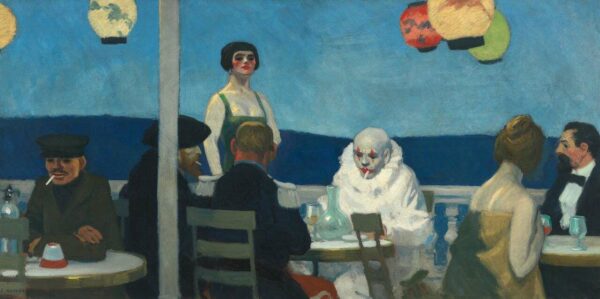 Edward Hopper (1882 1967) Soir Bleu 1914 Oil on canvas, 91,8x182,7 cm Whitney Museum of American Art, New York;Josephine N. Hopper Bequest  70.1208 © Heirs of Josephine N. Hopper, licensed by Whitney Museum, N.Y. Digital Image © Whitney Museum, N.Y. 