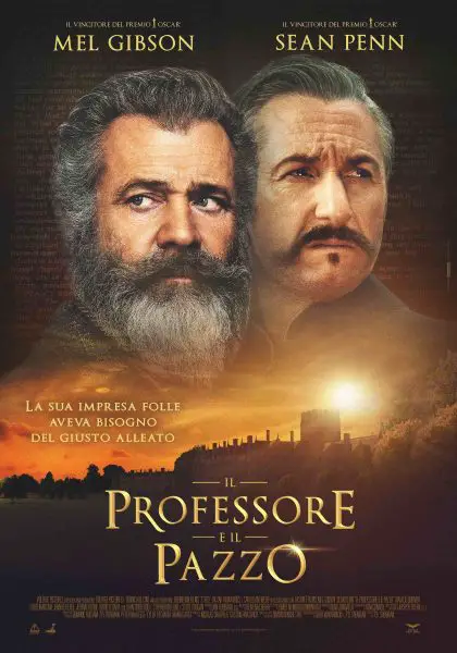 Il professore e il pazzo cinema recensione