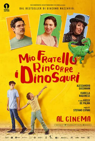 Mio fratello rincorre i dinosauri libro film 