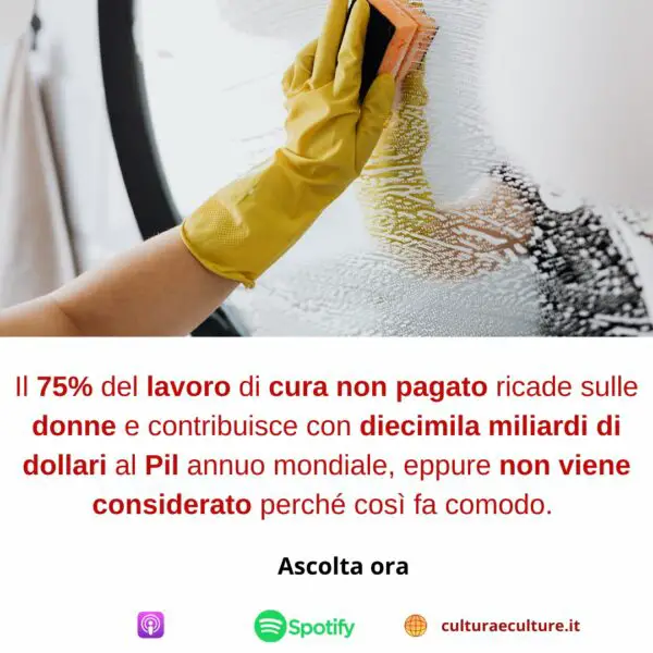 lavoro di cura non retribuito