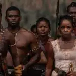 Nella foto una scena di The Woman King. Recensione