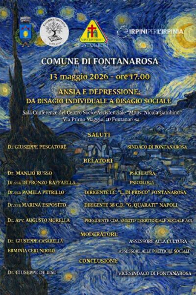 Irpinia ansia e depressione