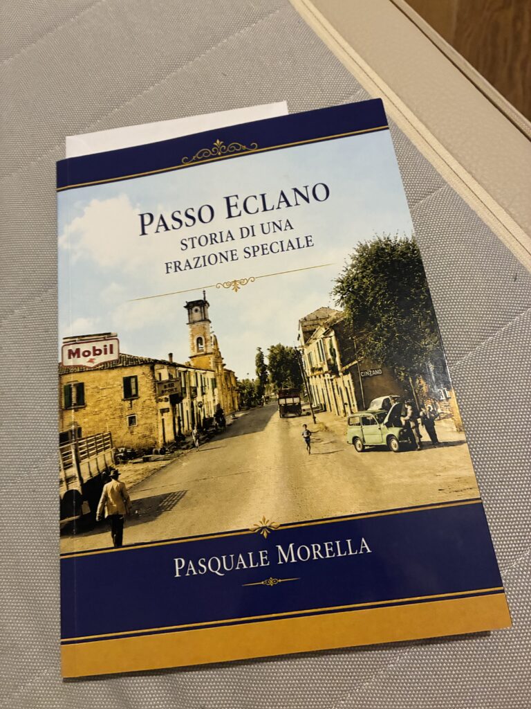 Passo Eclano libro Morella